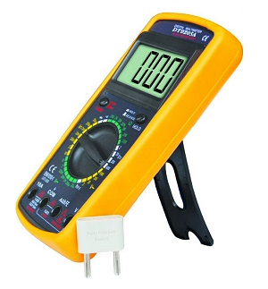 auto-off digital multimeters with audible short circuit testing