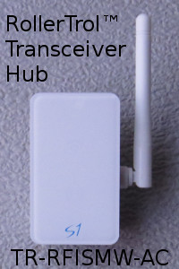 transceiver event manager closes skylight via WiFi when rain starts