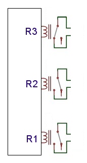 ZWAVE blind motor interface schematic