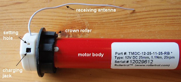 battery operated blind opener