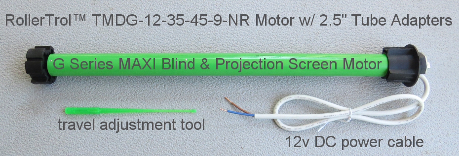 safe 12v blind or projection screen motor has no shock hazard