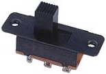 DC motor reversing switch - DPDT slider type