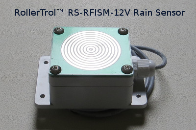 automated remote control of skylight openers with rain sensing